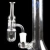 Shop 14.5mm Super Tall and Skinny Round Bottom Quartz Banger and Carb Cap Set in australian