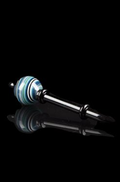 Shop Swirly Spherical Carb Cap with Dabber in australian