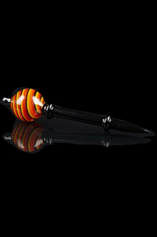 Shop Swirly Spherical Carb Cap with Dabber in australian