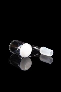 Shop Curved White Base 14.5mm Quartz Banger in australian