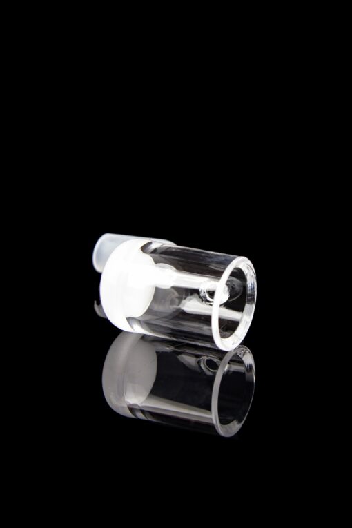Shop Curved White Base 14.5mm Quartz Banger in australian