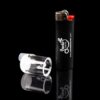 Shop Curved White Base 14.5mm Quartz Banger in australian