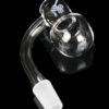 Shop Honeybee Herb 90 Degree Honey Kettle Quartz Banger - Yellow Line in australian