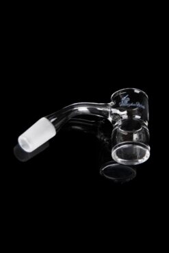 Shop Honeybee Herb 45 Degree Honey Bevel Splash Bucket Quartz Banger - Black Line in australian