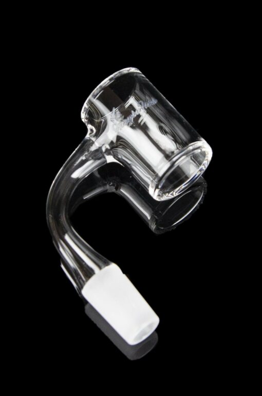Shop Honeybee Herb 90 Degree Original Bevel Quartz Banger - Black Line in australian