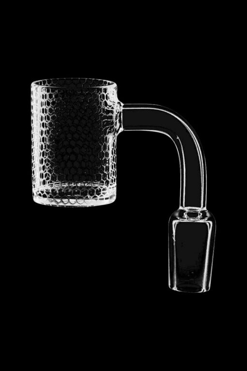 Shop Infinite Honeycomb Etched Quartz Banger in australian