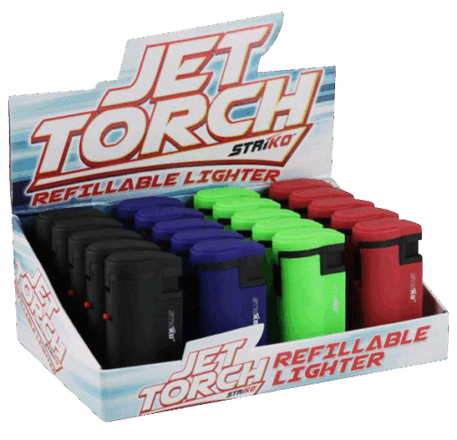 Shop Jet Torch Windproof Butane Lighter - Bulk 20 Pack in australian