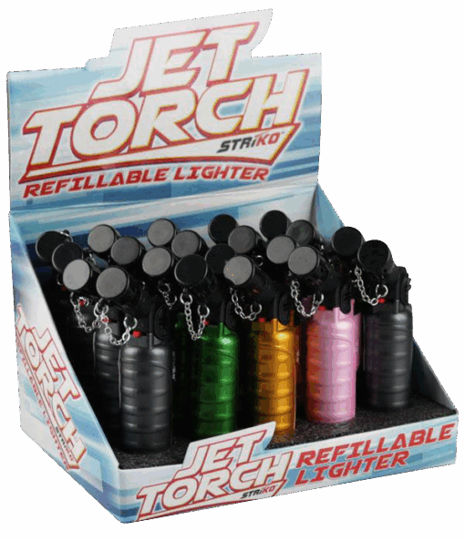 Shop Jet Torch "Hand Torch" Butane Lighter - Bulk 20 Pack in australian