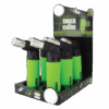 Shop Jumbo Torch-N-Flame Neon Green Butane Torch - 6 Pack Display in australian