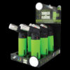 Shop Jumbo Torch-N-Flame Neon Green Butane Torch - 6 Pack Display in australian