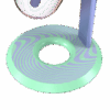 Shop Khalifa x Stündenglass Gravity Pipe - Violet Sky / Mints in australian