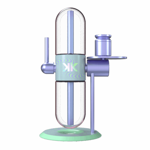 Shop Khalifa x Stündenglass Gravity Infuser - Violet Sky / Mints in australian