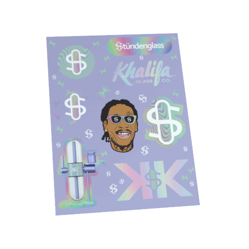 Shop Khalifa x Stündenglass Gravity Infuser - Violet Sky / Mints in australian