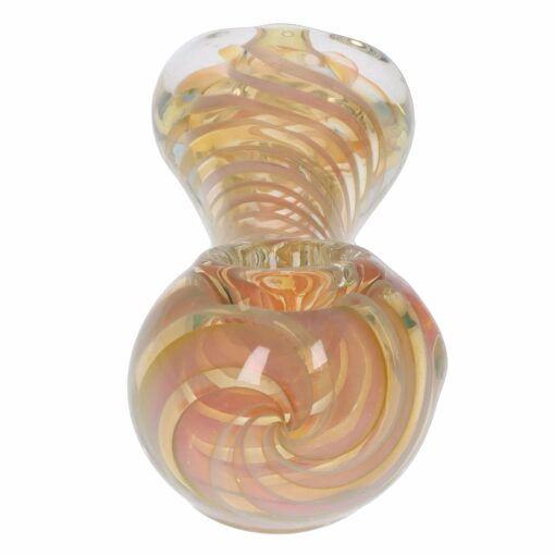 Shop Gold Fume Twisty Spoon Pipe - 5 in. in australian