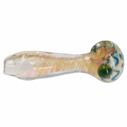 Shop Gold Twisty Spoon Pipe - 5 in. in australian
