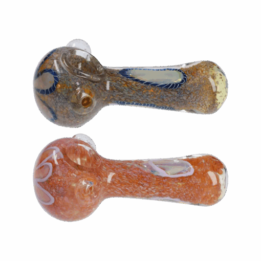 Shop Frit Eye Spoon Pipe - 4.5 in. in australian