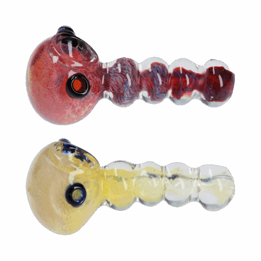 Shop Frit Head with Marbles Spoon Pipe - 5 in. in australian