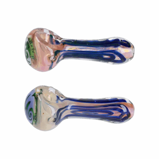 Shop Frit Blood Color Art Pipe - 4 in. in australian