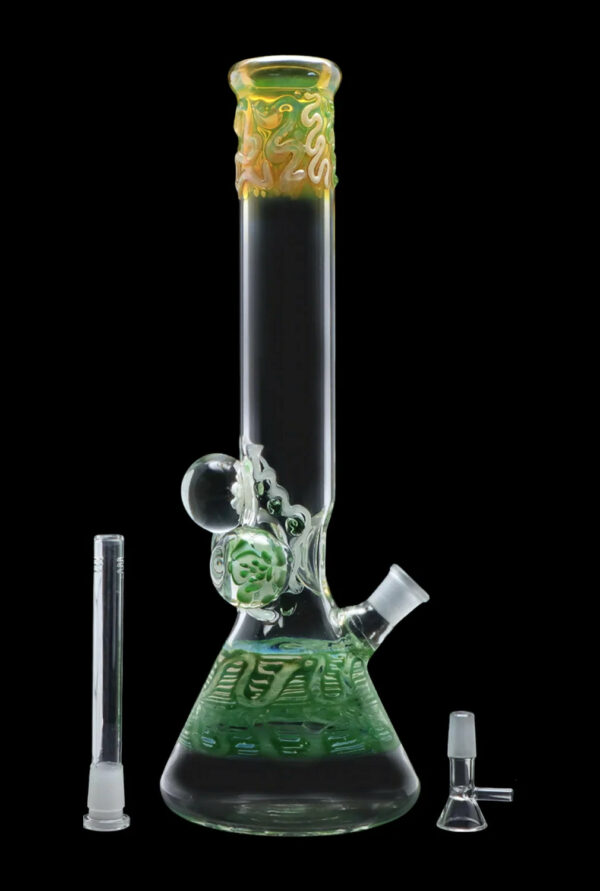 Shop Valiant Mushroom Marble Water Pipe - 18 in. in australian