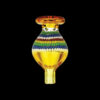 Shop Lampwork Dotted Stripes Bubble Carb Cap in australian