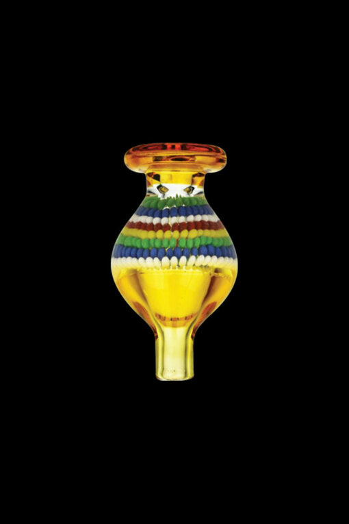 Shop Lampwork Dotted Stripes Bubble Carb Cap in australian