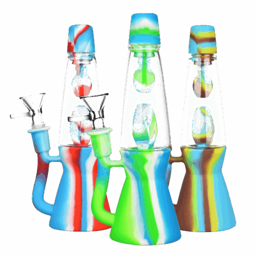 Shop Lava Lamp Silicone Water Pipe in australian