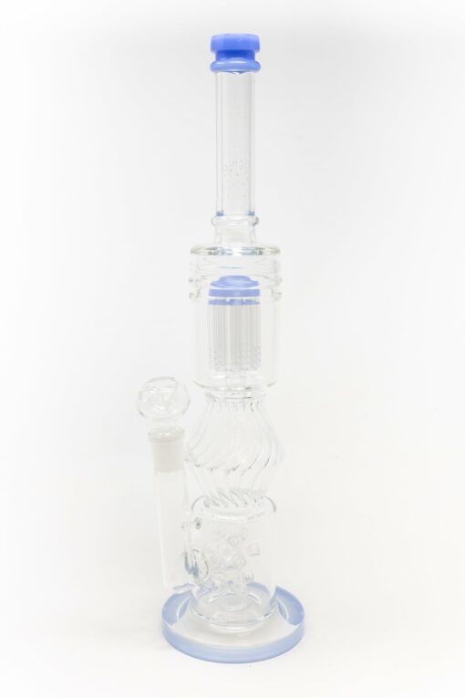 Shop 16" Light Blue Twisted Double Percolator w/ Splash Guard in australian