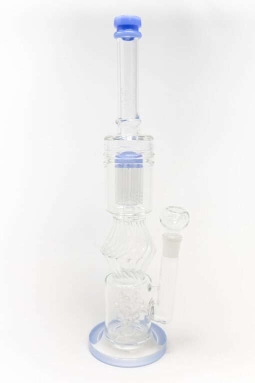 Shop 16" Light Blue Twisted Double Percolator w/ Splash Guard in australian