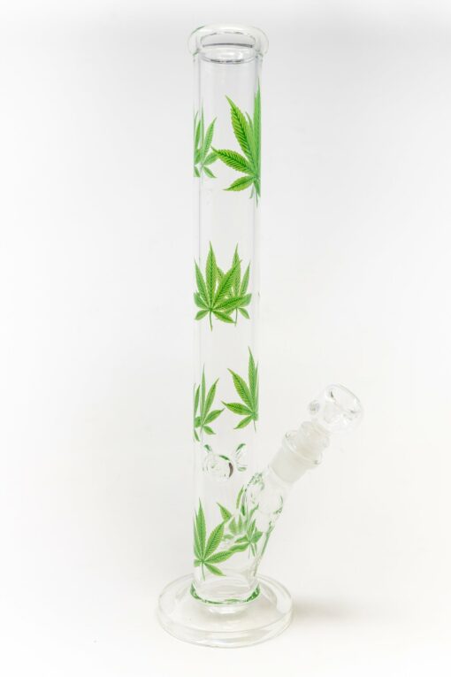 Shop 14" Green Leaf Shooter Bong w/ Ice Catcher in australian