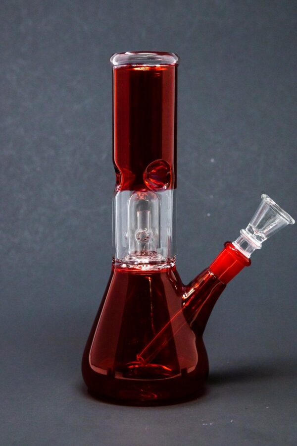 Shop 8" Red Single Perk Bong w/ Ice Catcher in australian