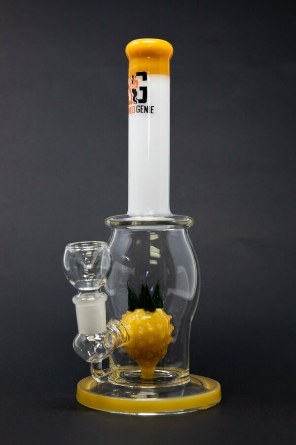 Shop 10" Premium Stoned Genie Pineapple Bong in australian