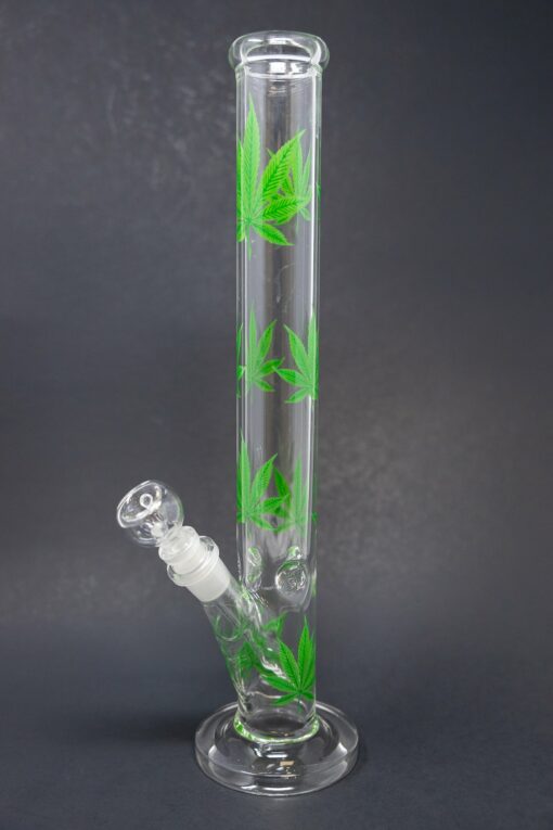 Shop 14" Green Leaf Shooter Bong w/ Ice Catcher in australian