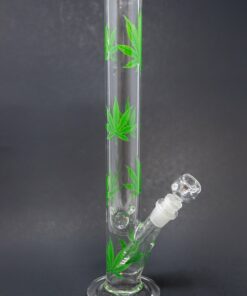 Shop 14" Green Leaf Shooter Bong w/ Ice Catcher in australian