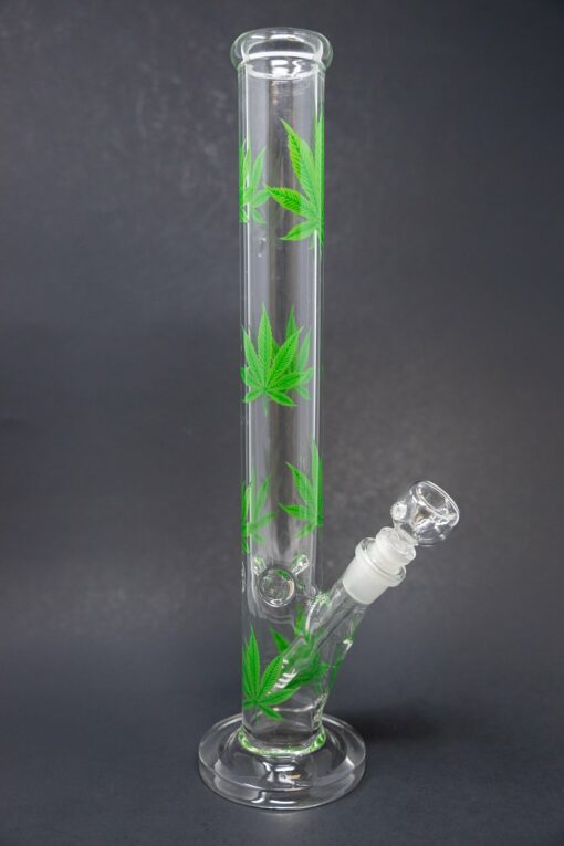 Shop 14" Green Leaf Shooter Bong w/ Ice Catcher in australian