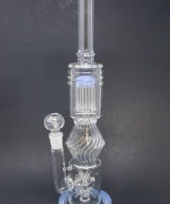 Shop 16" Light Blue Twisted Double Percolator w/ Splash Guard in australian