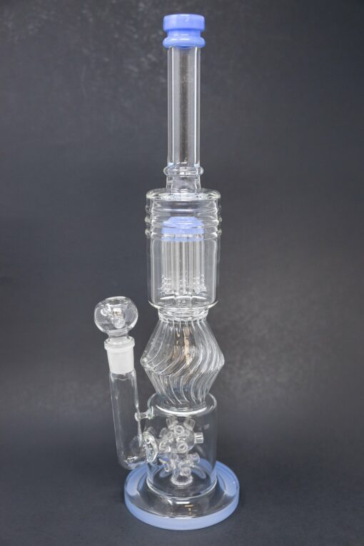 Shop 16" Light Blue Twisted Double Percolator w/ Splash Guard in australian