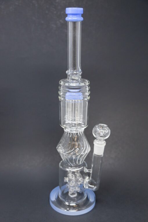 Shop 16" Light Blue Twisted Double Percolator w/ Splash Guard in australian