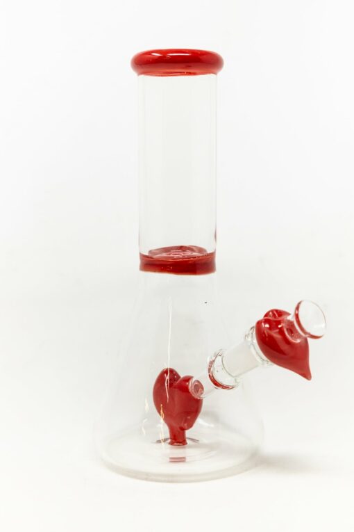 Shop 8" Red Heart Bong in australian