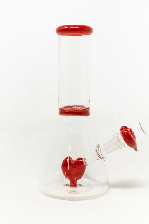 Shop 8" Red Heart Bong in australian