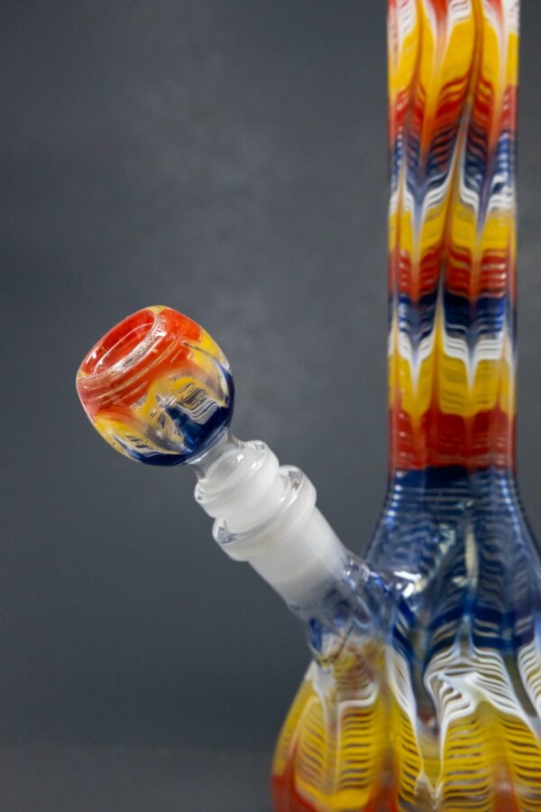 Shop 10" Psychedelic Drip Beaker Bong in australian