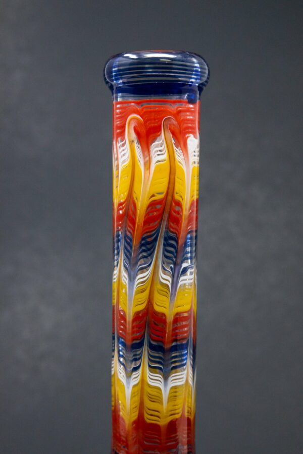 Shop 10" Psychedelic Drip Beaker Bong in australian
