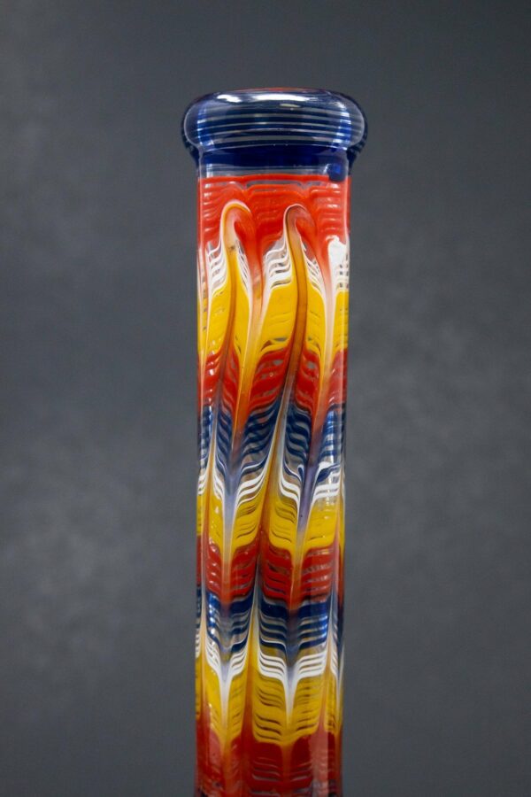 Shop 10" Psychedelic Drip Beaker Bong in australian