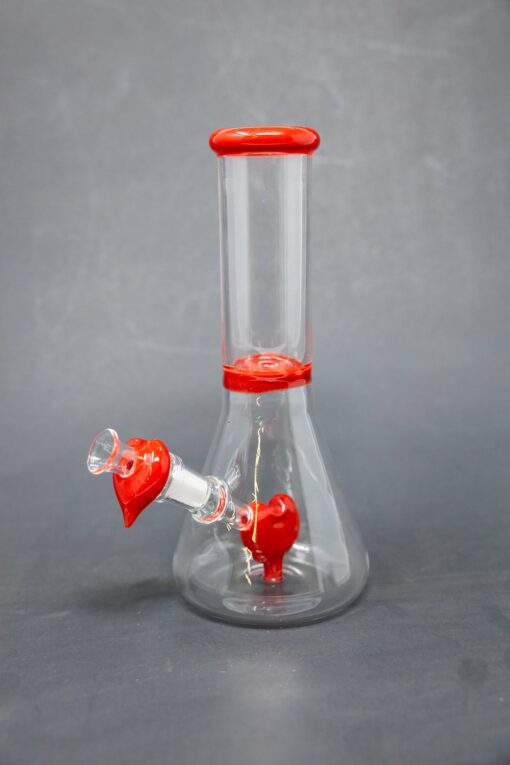 Shop 8" Red Heart Bong in australian