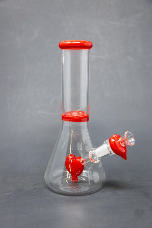 Shop 8" Red Heart Bong in australian