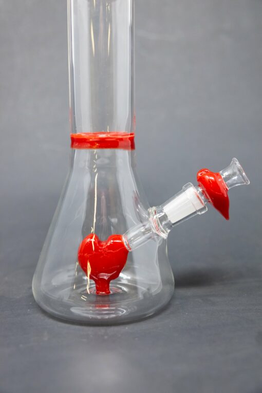 Shop 8" Red Heart Bong in australian
