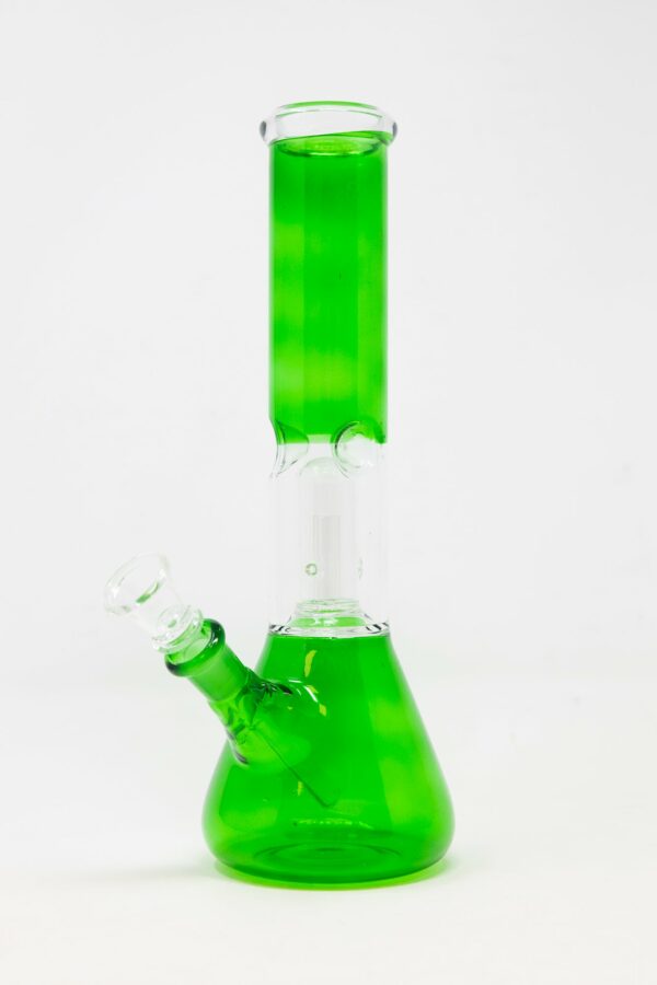 Shop 10" Green Single Percolator Bong in australian