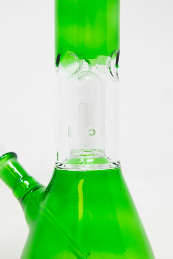 Shop 10" Green Single Percolator Bong in australian