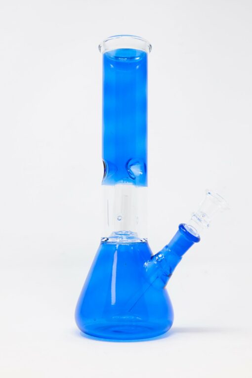 Shop 10" Blue Single Percolator Bong in australian