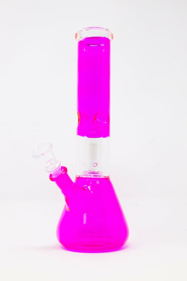 Shop 10" Neon Pink Single Percolator Bong in australian