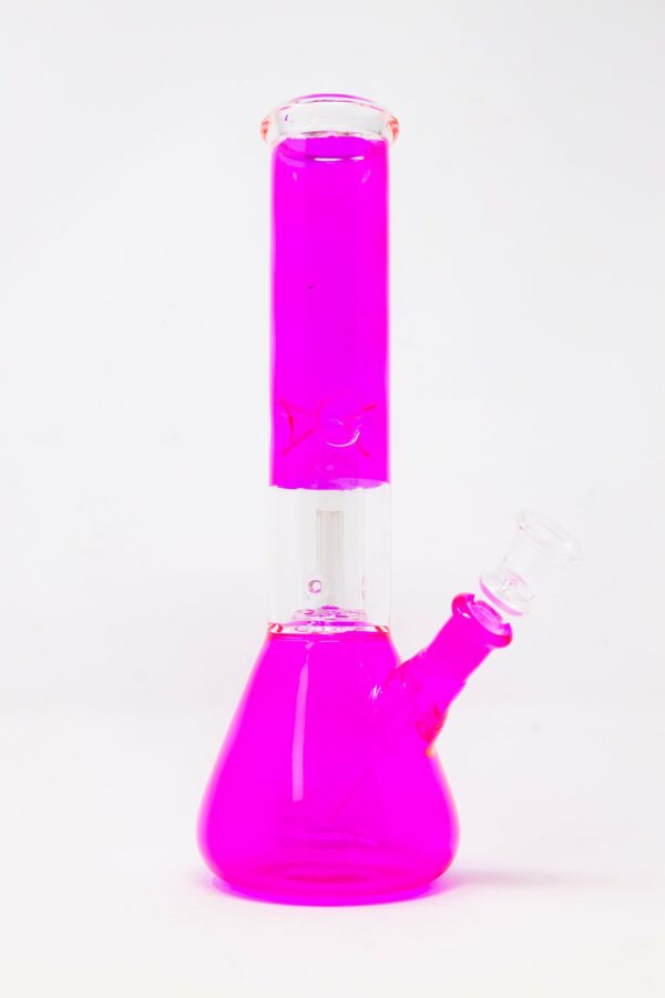 Shop 10" Neon Pink Single Percolator Bong in australian